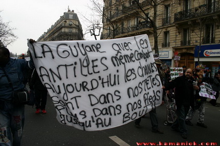  Kamaniok photo Manifestation LKP Paris sur www.kamaniok.com