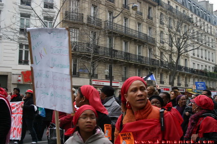  Kamaniok photo Manifestation LKP Paris sur www.kamaniok.com