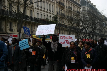  Kamaniok photo Manifestation LKP Paris sur www.kamaniok.com