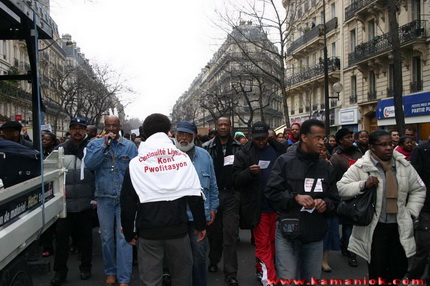  Kamaniok photo Manifestation LKP Paris sur www.kamaniok.com
