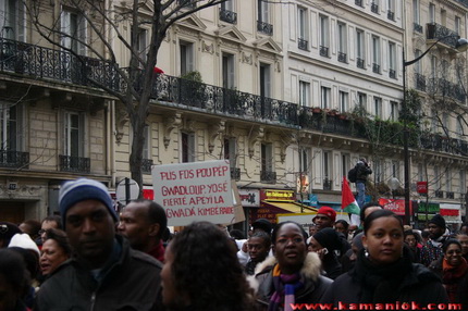  Kamaniok photo Manifestation LKP Paris sur www.kamaniok.com