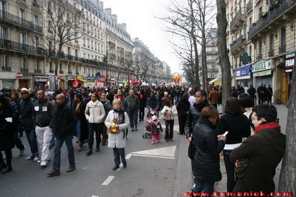  Kamaniok photo Manifestation LKP Paris sur www.kamaniok.com