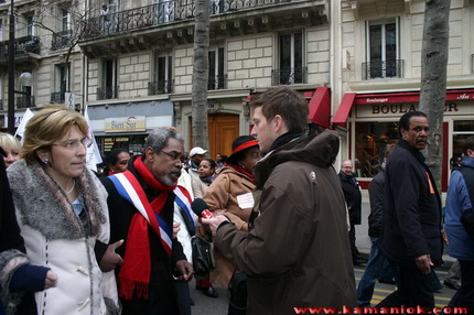  Kamaniok photo Manifestation LKP Paris sur www.kamaniok.com