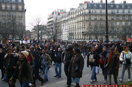  Kamaniok photo Manifestation LKP Paris sur www.kamaniok.com